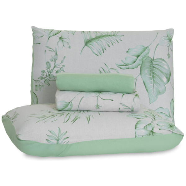 06 jogo de cama lencol malha algodao 4 pecas estampado