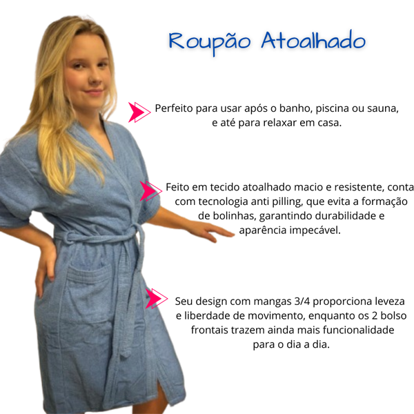 descricao roupao site