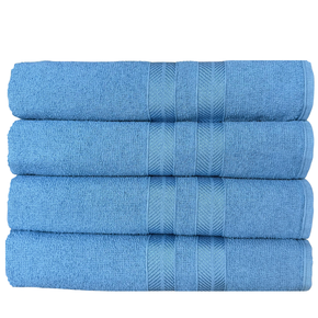 01 kit 4 toalhas de banho caricinha algodao rosa