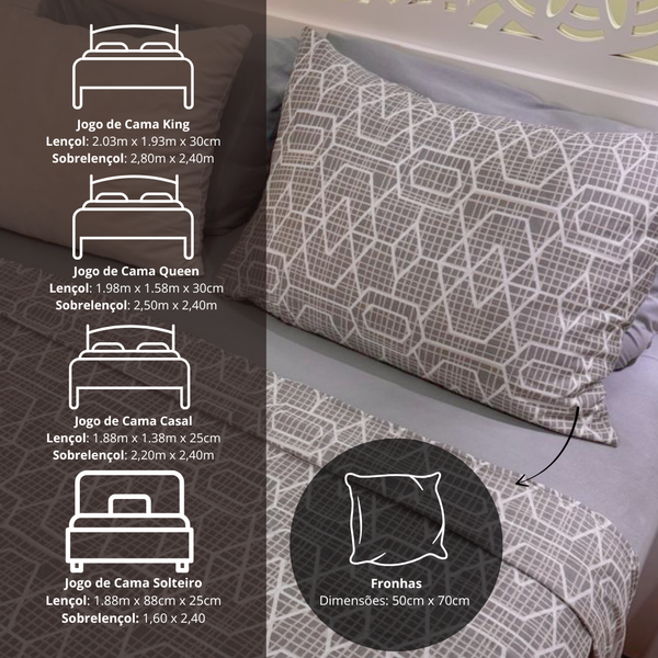 copia de jogo de cama king